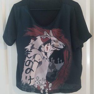 Chiffon Princess Mononoke Top